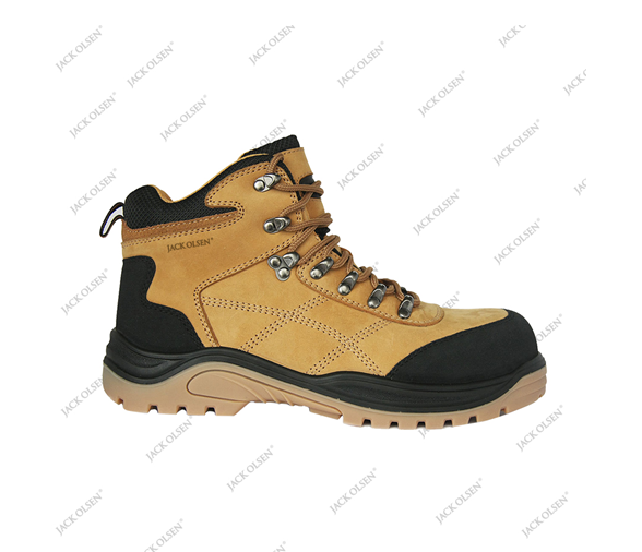 Xuât xứ Jack Olsen (CH Pháp)
Sản xuất Jack Olsen
Size EU 36-48 / UK 3.5-14
Trọng lượng 1050g/size 41
Tiêu chuẩn 
EN ISO 20345:2011- S3 SRC
Lưu ý khi sử dụng
Không dùng nhiệt độ cao để làm khô giày.
Khi giày bị ướt có thể làm khô bằng cách vò chặt giấy báo rồi nhét vào bên trong giày, phơi giày trong bóng râm.
Miếng lót E.V.A có thể tháo rời để vệ sinh.