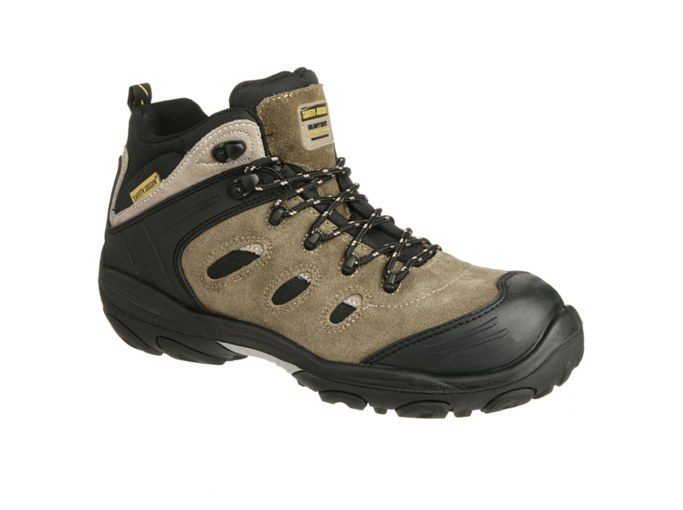 Nhà sản xuất: Safety Jogger

Nước sản xuất: Bỉ

Tiêu chuẩn: Tiêu chuẩn EU, TCVN

Chất liệu: Bằng da lộn

Trọng lượng: 1050gr (size 41)

Cấu tạo: Mũi Composite, đế chống đinh phi kim loại

Cỡ giày:  38-47

Dòng sản phẩm: SPORTS S3-S1P SRC

Công dụng: Chống đinh,Chống dầu trơn trượt,nước

Loại: Cao cổ